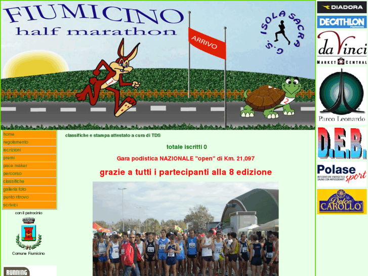 www.fiumicinohalfmarathon.it