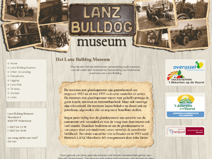 www.lanzbulldogmuseum.nl