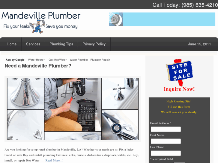 www.mandevilleplumber.com