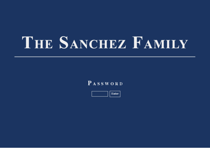 www.sanchezfamily.info