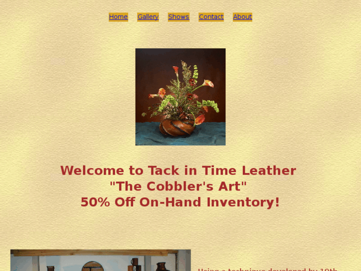 www.tackintimeleather.com