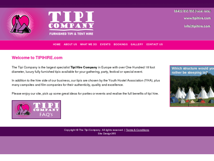 www.tipihire.com