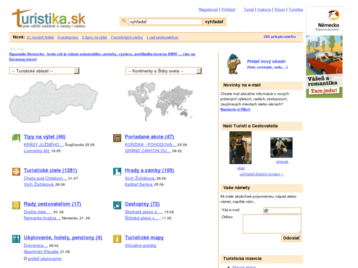 www.turistika.sk