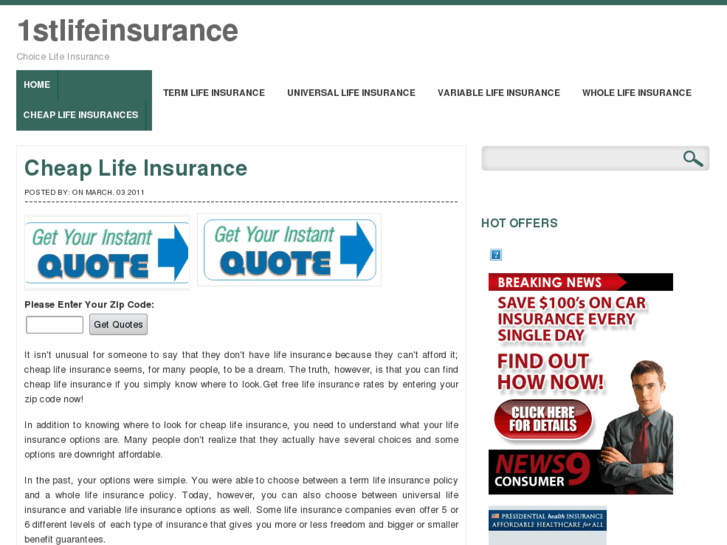 www.1stchoicelifeinsurance.net