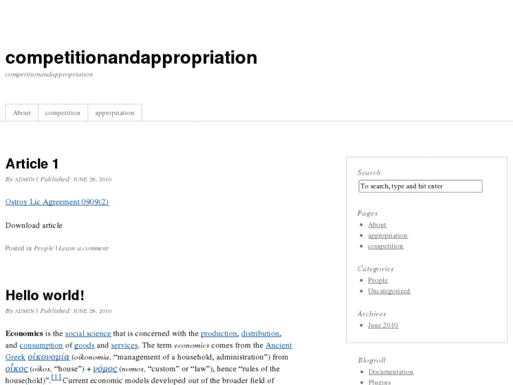 www.competitionandappropriation.com