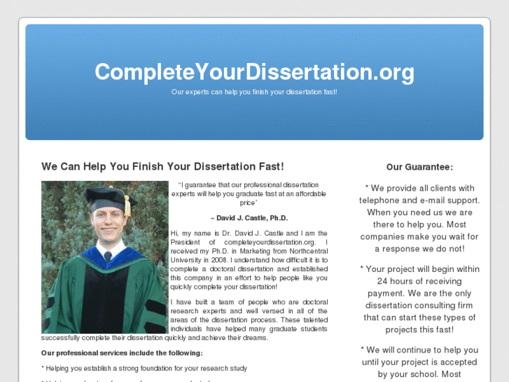 www.completeyourdissertation.org