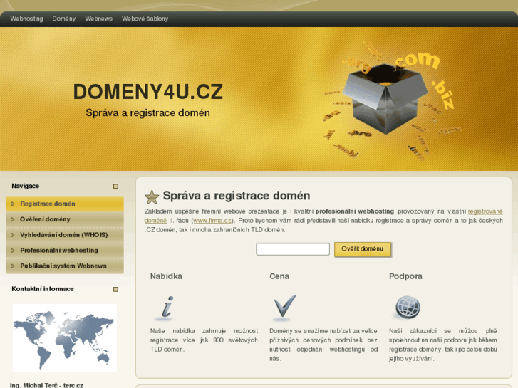 www.domeny4u.cz