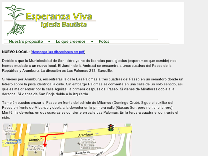 www.esperanzavivalima.org