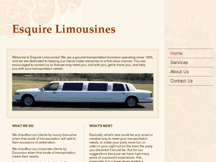 www.esquire-limousines.com