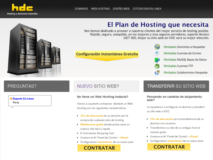 www.hostingydominioscolombia.com