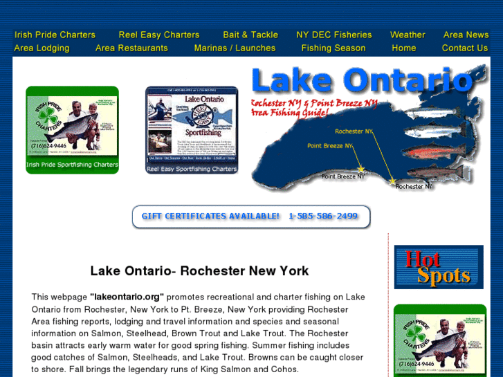 www.lakeontariocharters.com