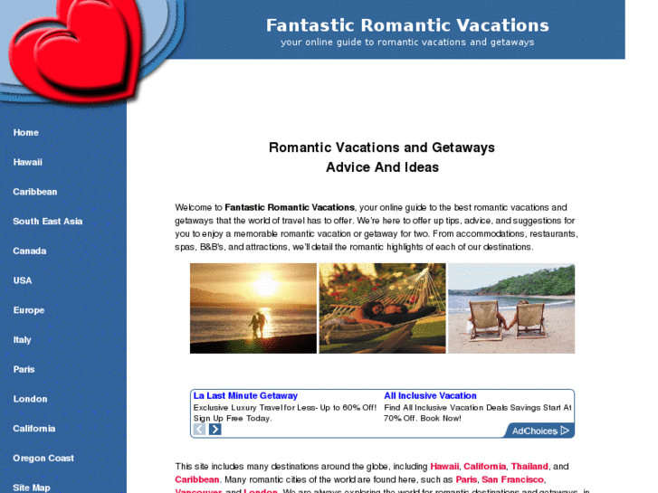 www.romantic-vacations-holidays.com