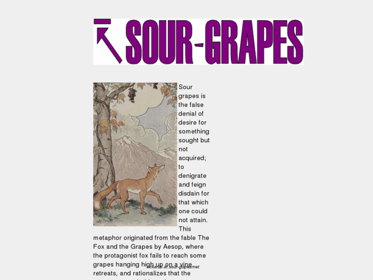 www.sour-grapes.net