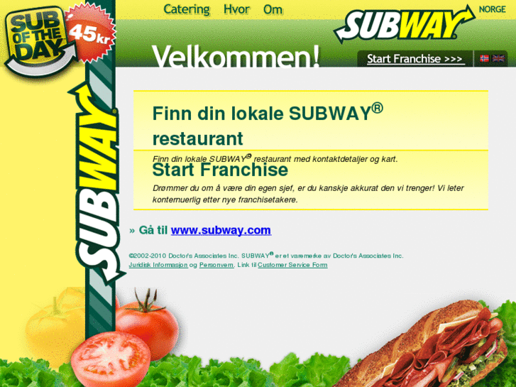 www.subwaynorge.no