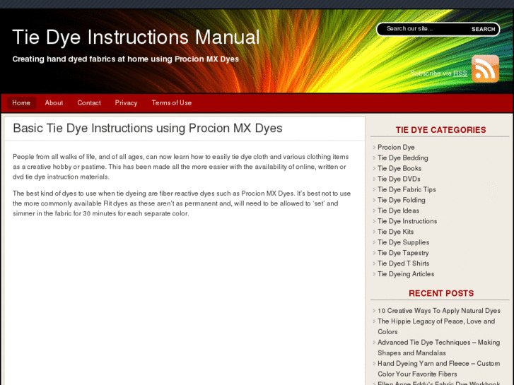 www.tiedyeinstructionsmanual.com