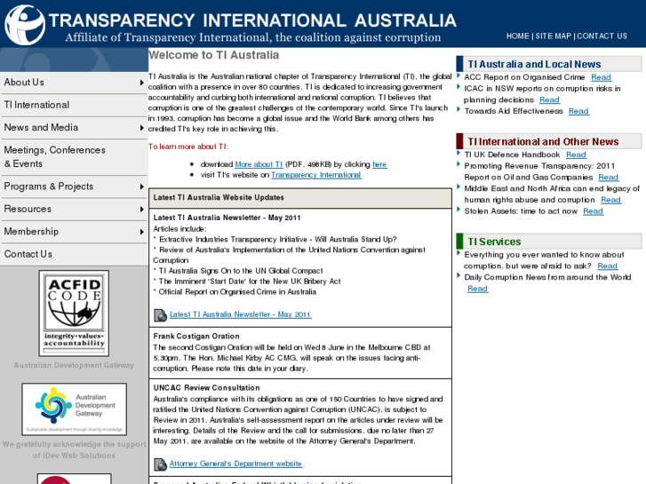 www.transparency.org.au