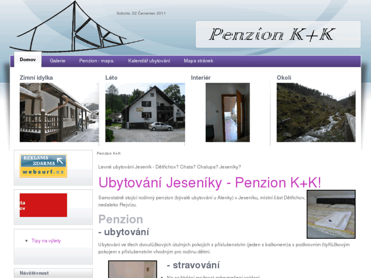 www.ubytovanijeseniky.net