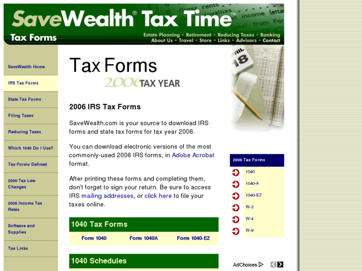 www.2006taxforms.com