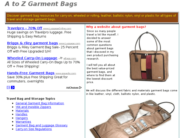 www.a-to-z-garment-bags.com