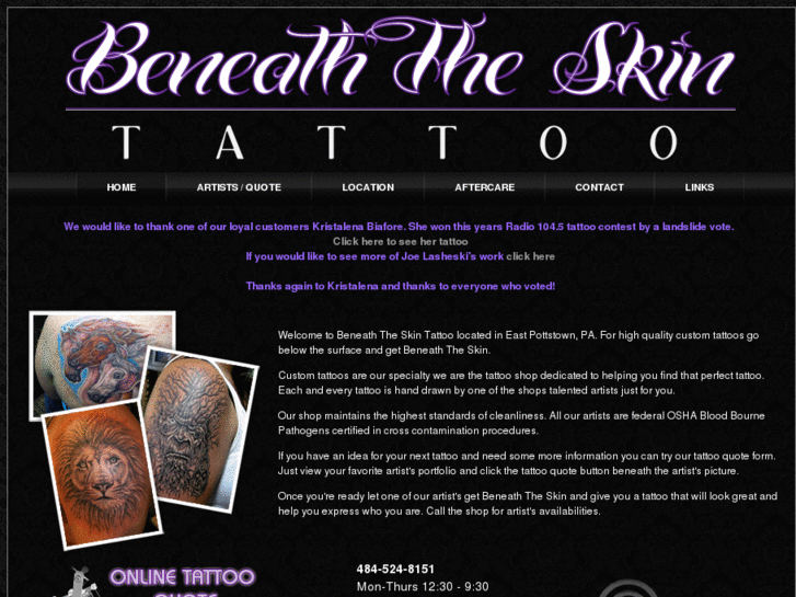 www.beneaththeskintattoo.com