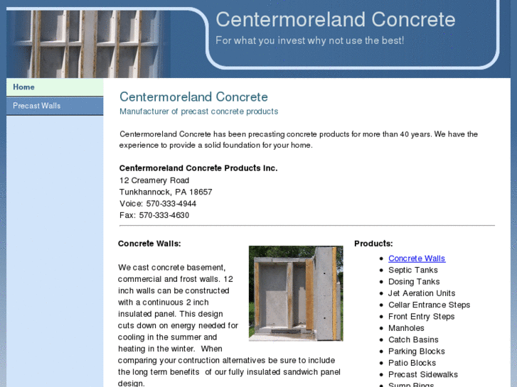 www.centermorelandconcrete.com