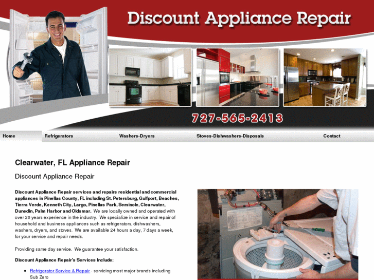 www.discountappliancerepairpinellas.com