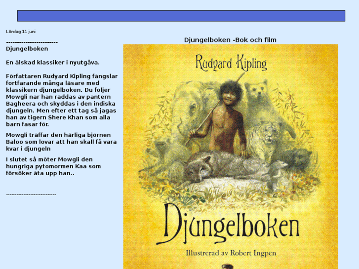 www.djungelboken.se
