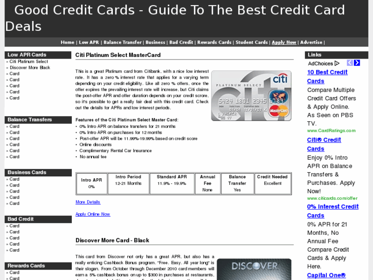 www.good-credit-cards.com