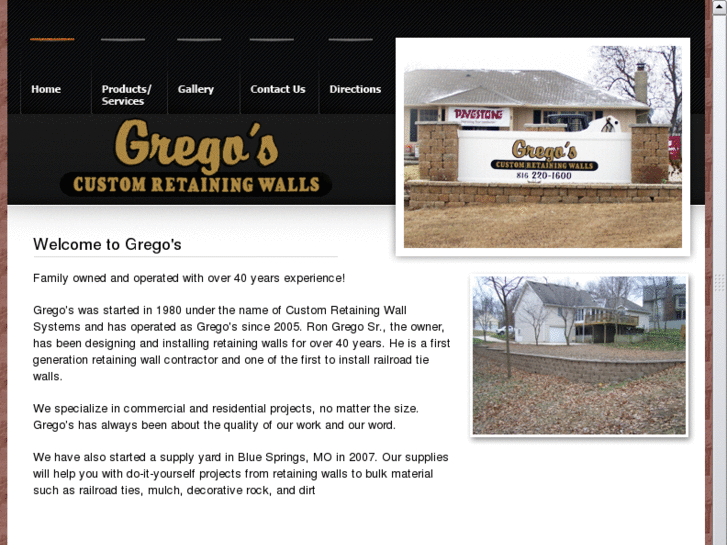 www.gregosretainingwalls.com