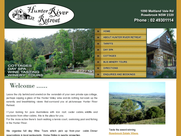 www.hunterriverretreat.com.au