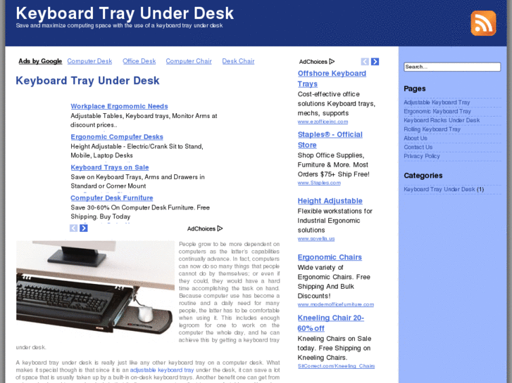 www.keyboardtrayunderdesk.org