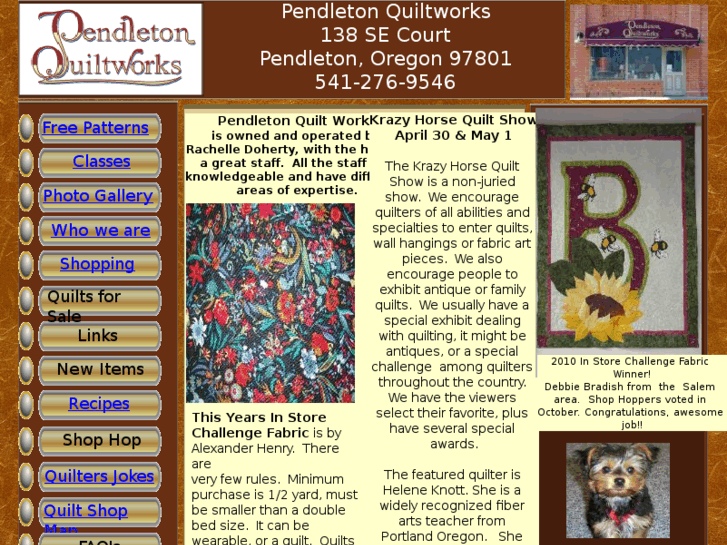 www.pendletonquiltworks.com