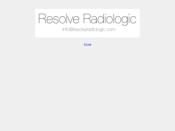 www.resolveradiologic.com