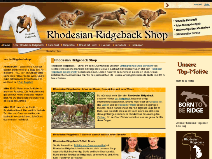 www.ridgebackshop.de