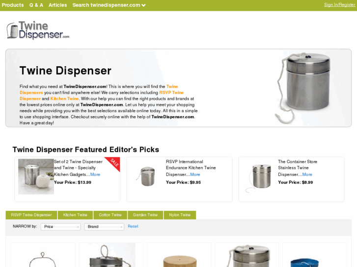 www.twinedispenser.com