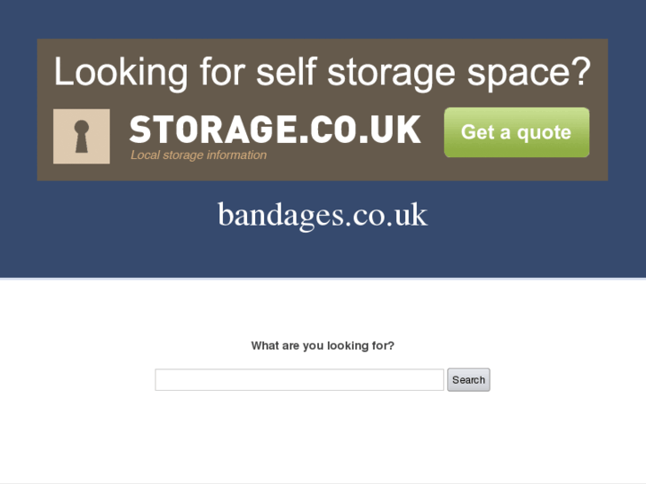 www.bandages.co.uk