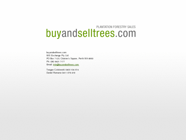 www.buyandselltrees.com