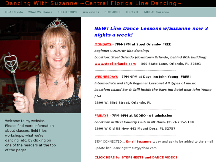 www.dancingwithsuzanne.com