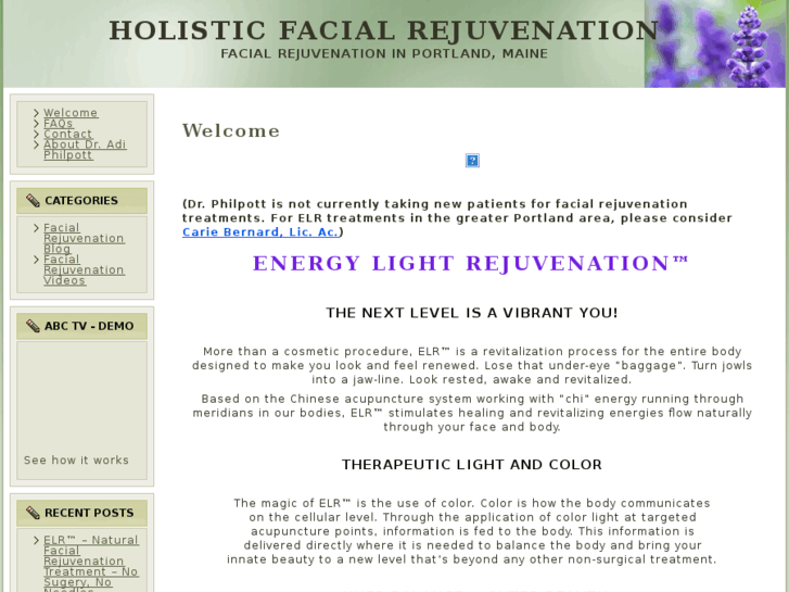 www.holisticfacialrejuvenation.com