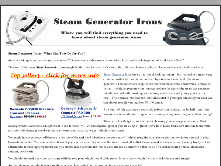 www.ironssteamgenerator.com