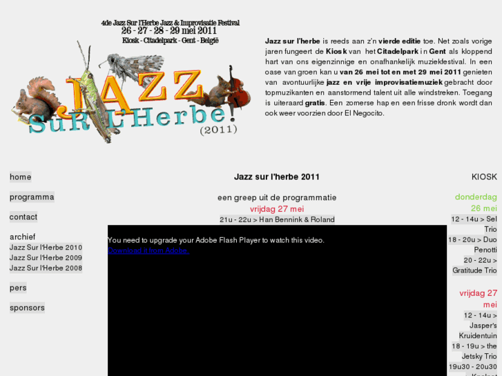 www.jazzsurlherbe.be