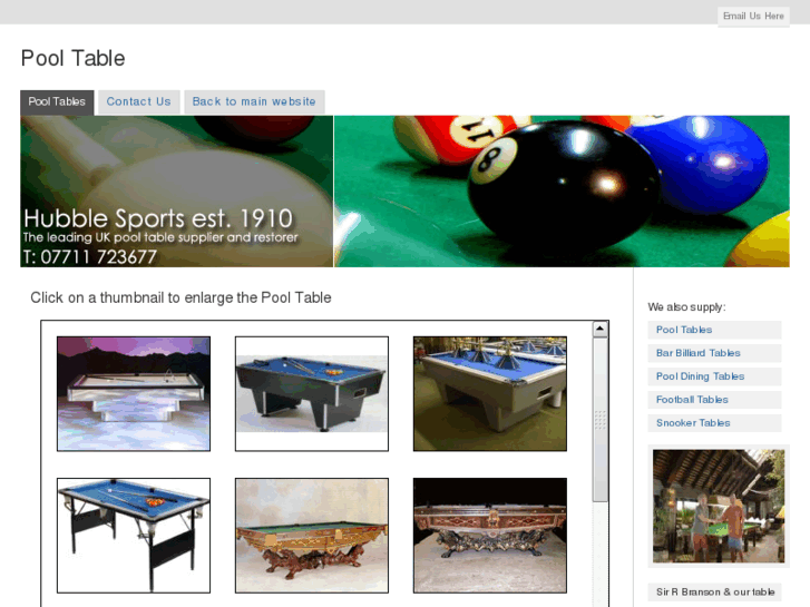 www.pooltable.org.uk