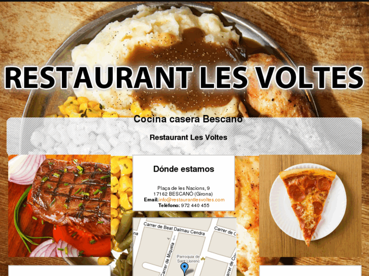 www.restaurantlesvoltes.com