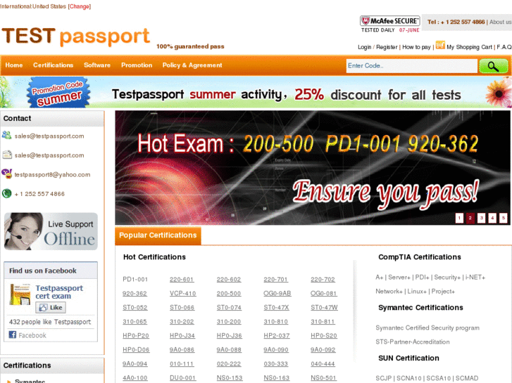 www.testpassport.com