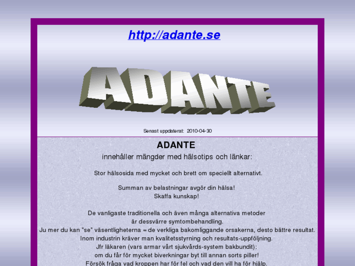 www.adante.se