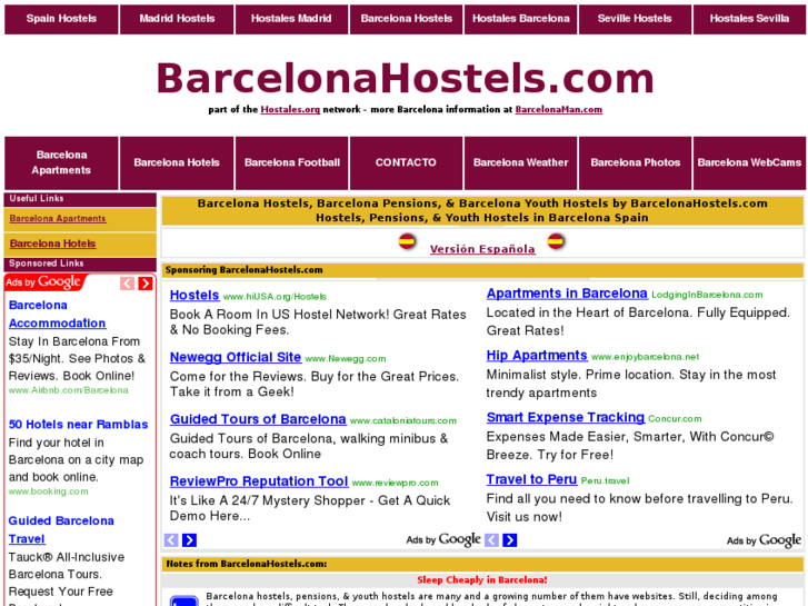 www.barcelonahostels.com