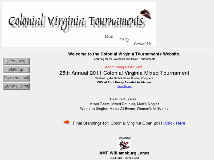 www.colonialvirginiatournaments.com