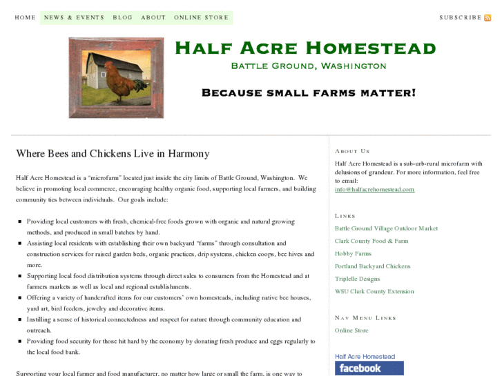 www.halfacrehomestead.com