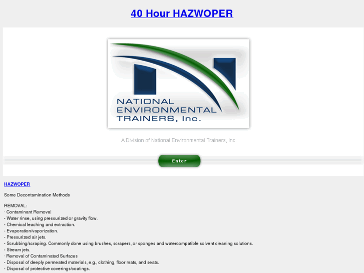 www.hazwoper40hourclass.com