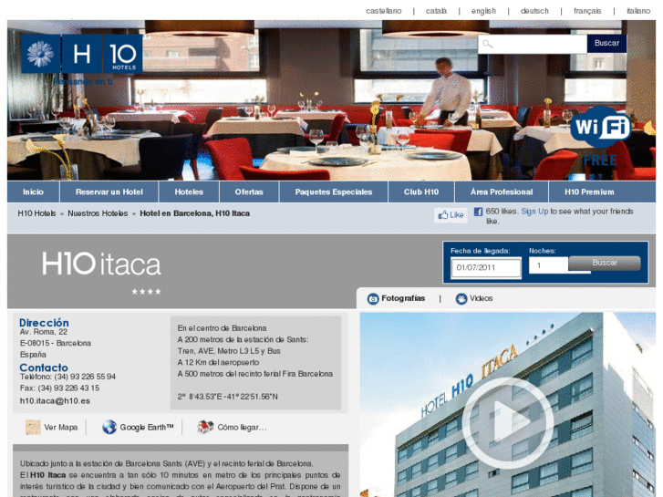 www.hotelh10itaca.com